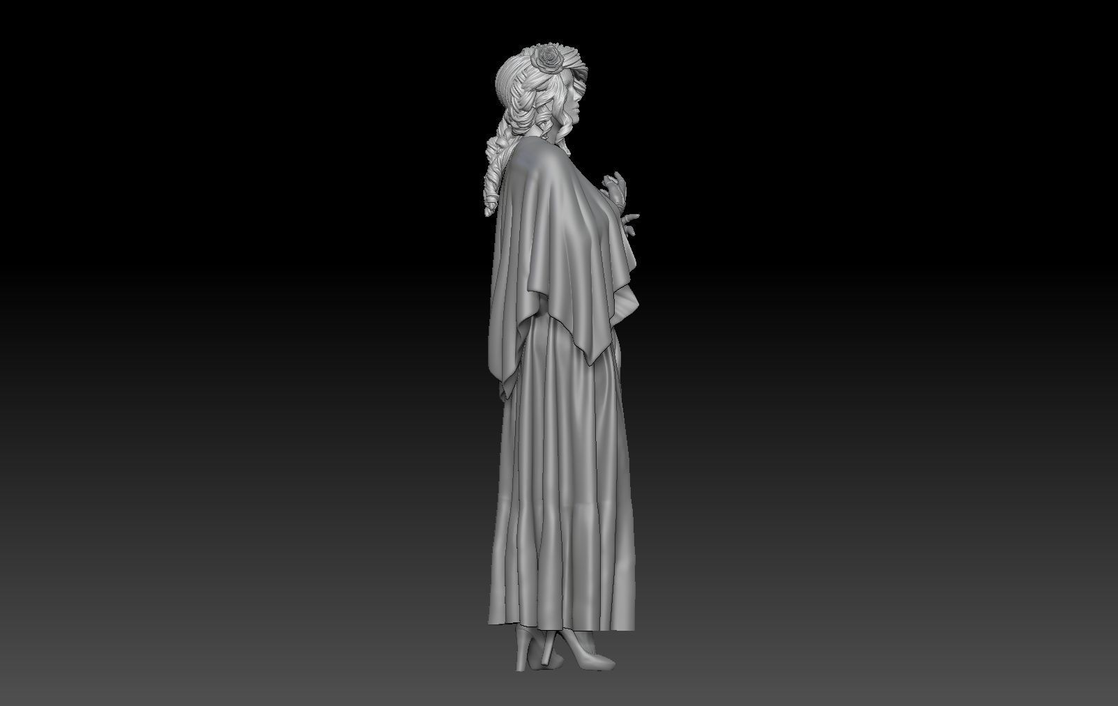 CATRINA HALLOWEEN 2 3D print model_3