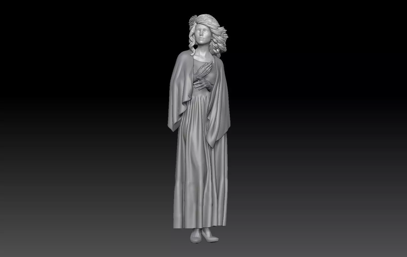 CATRINA HALLOWEEN 2 3D print model_0