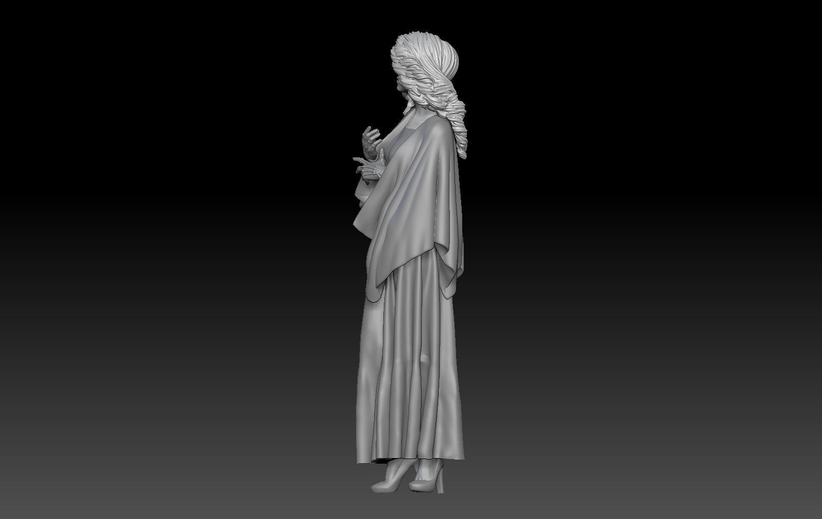 CATRINA HALLOWEEN 2 3D print model_1