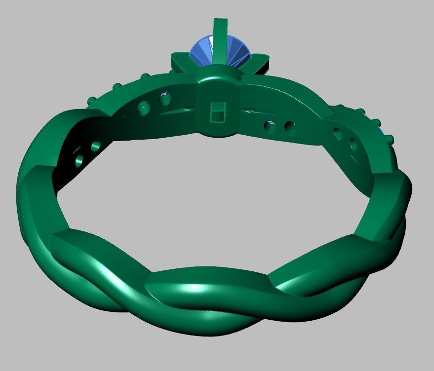 Ring 3D model 0224 3D printable model 3D print model_20