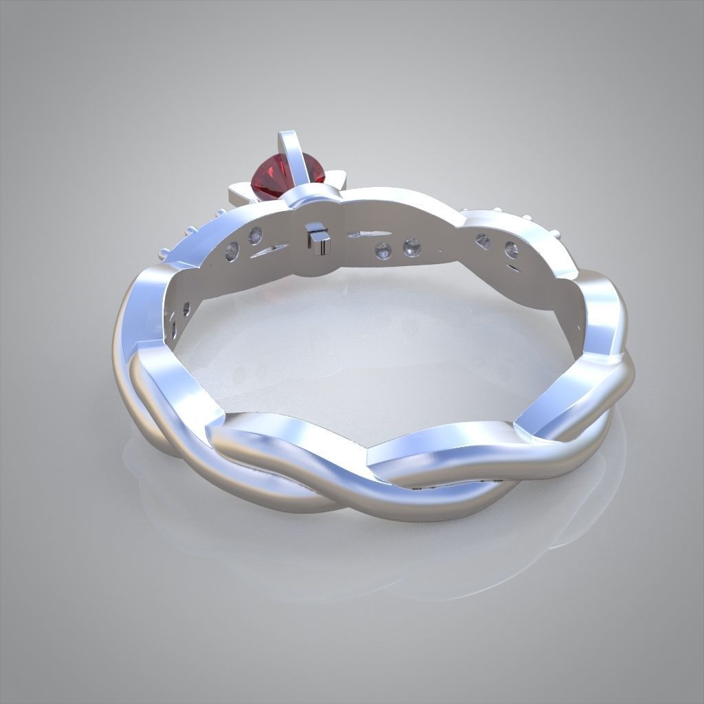 Ring 3D model 0224 3D printable model 3D print model_14