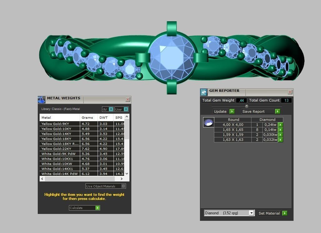 Ring 3D model 0224 3D printable model 3D print model_21