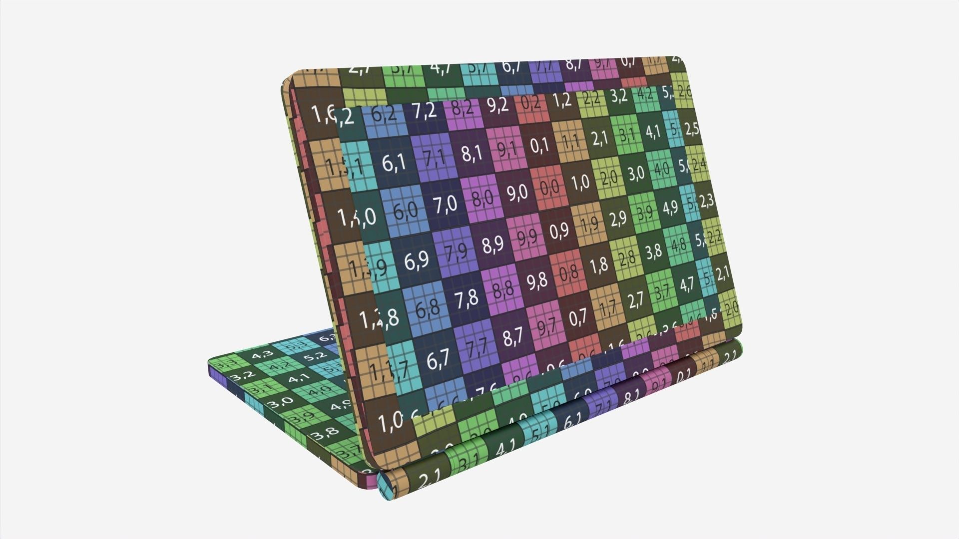 Alarm Clock 07 Modern 3D model_6