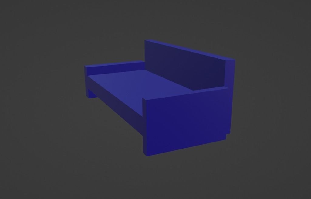 seat and koltuk 3d  Free 3D model_1