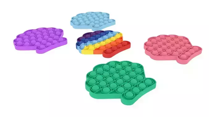 Shell Pop It Fidget Toys Set