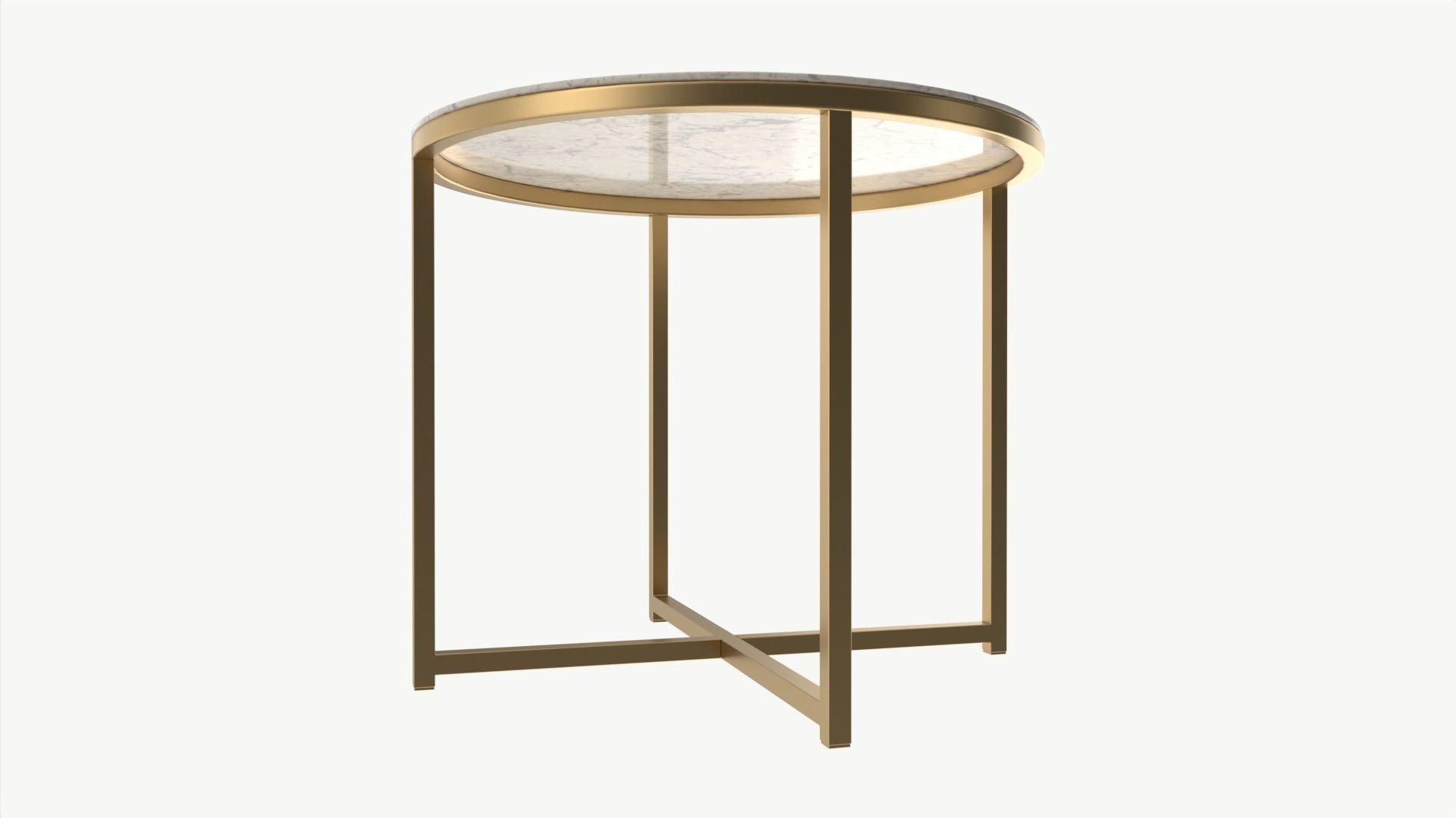 Coffee table Alisma 3D model_1