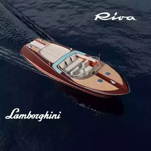 Riva Aquarama Lamborghini model