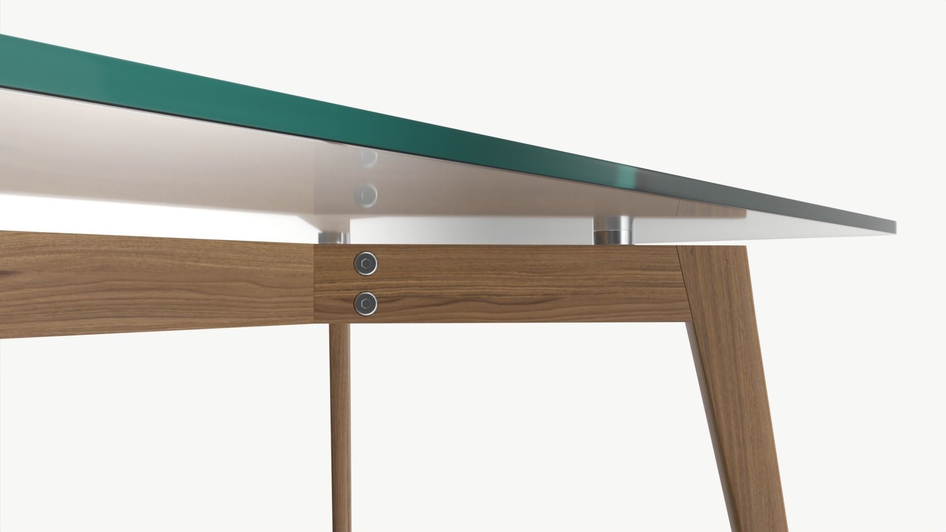 Coffee table Helena rectangle 3D model_2