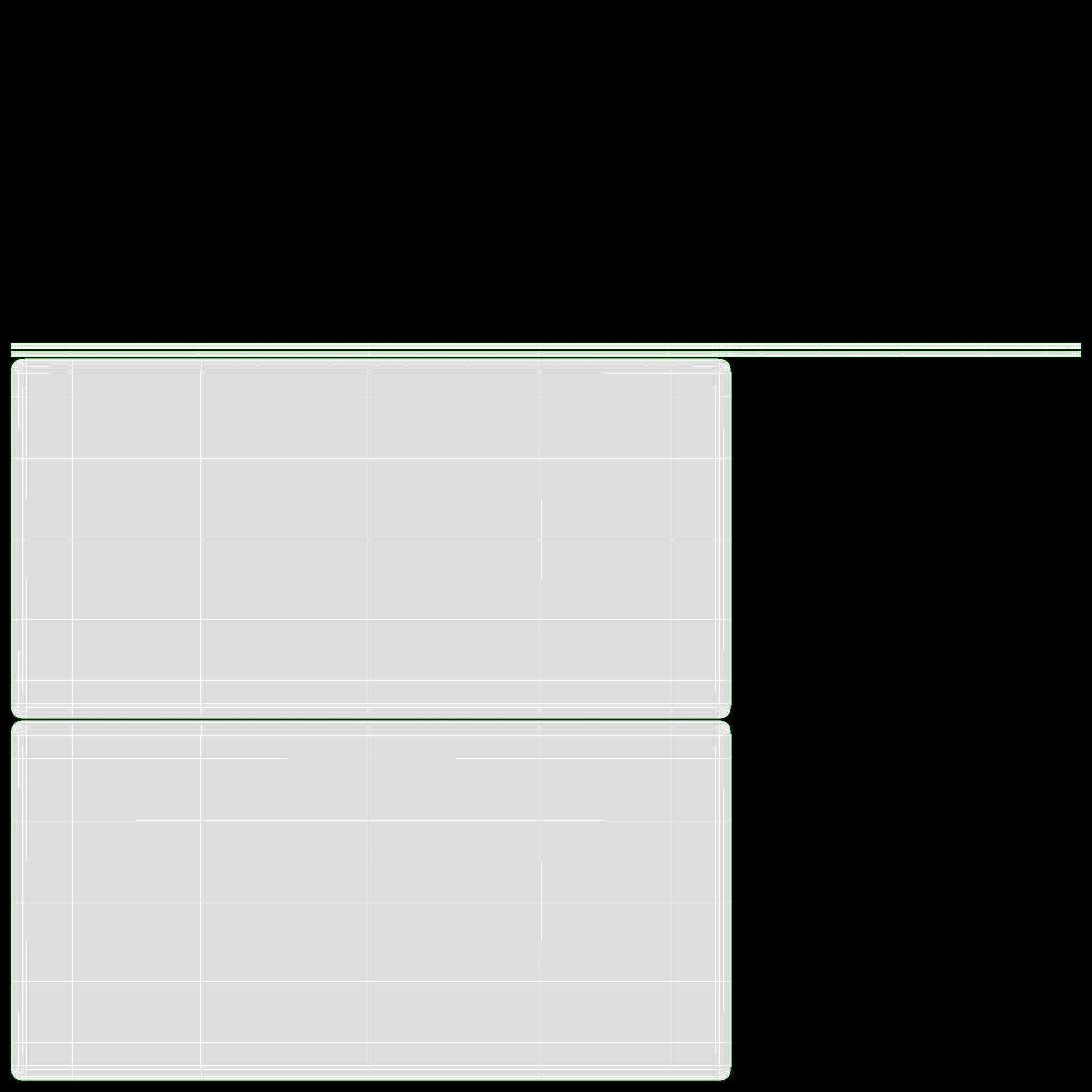 Coffee table Helena rectangle 3D model_9