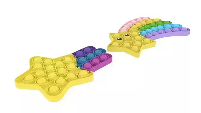 Shooting Stars Pop It Fidget Toys Set
