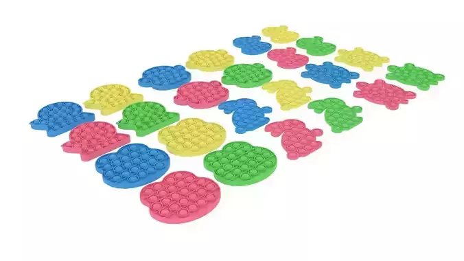 Animal Pop It Fidget Toys Set