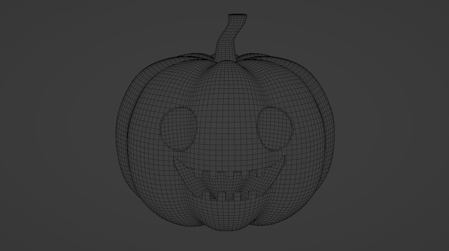 Jack o lantern NO3 3D model_1