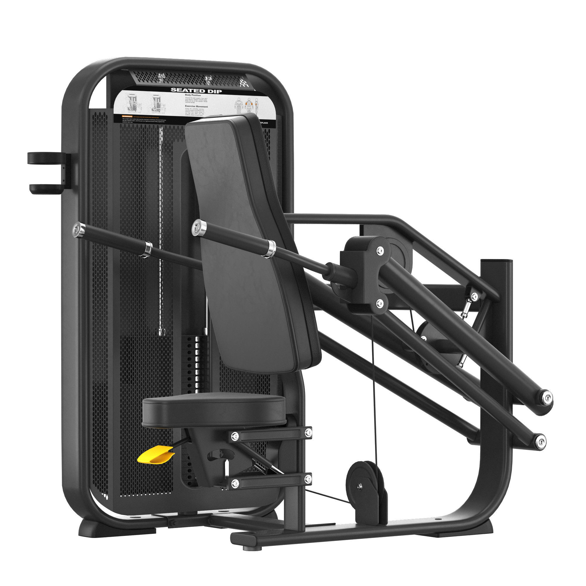 E-7026 Seated Dip 3D model_1