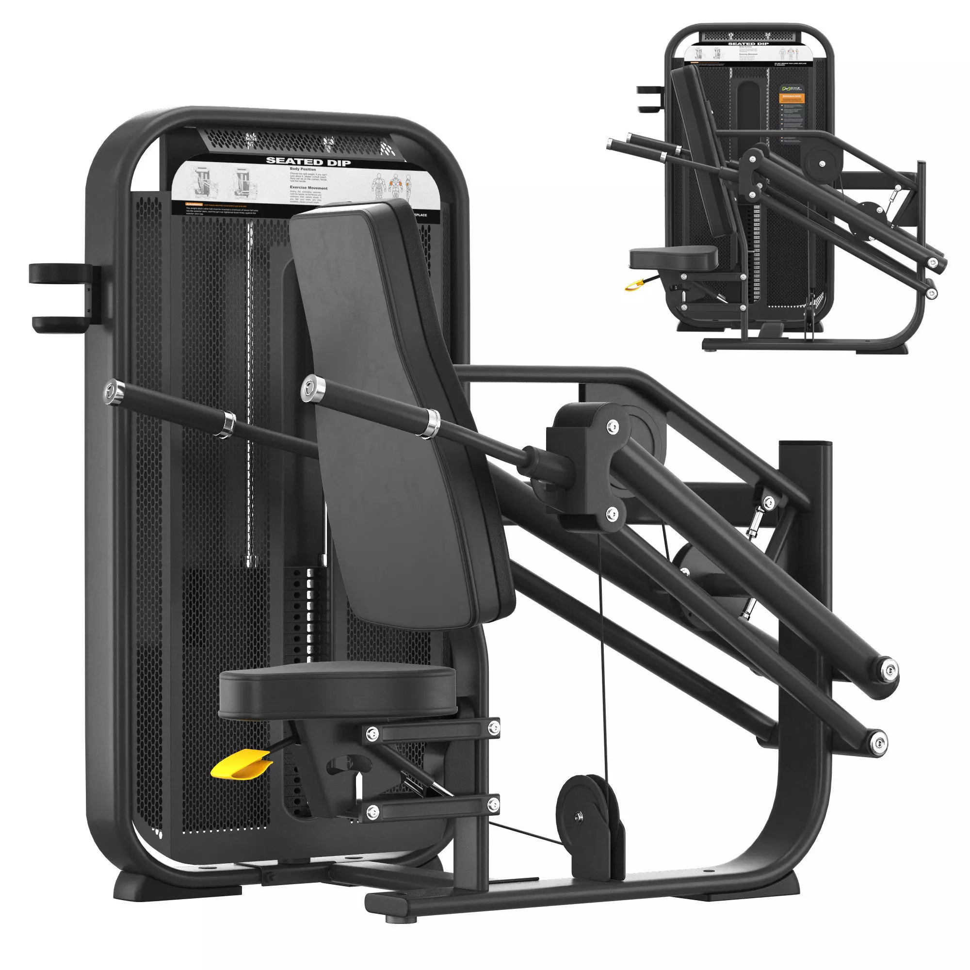 E-7026 Seated Dip 3D model_0