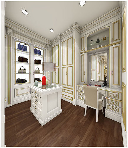bedroom 14 3D model 6