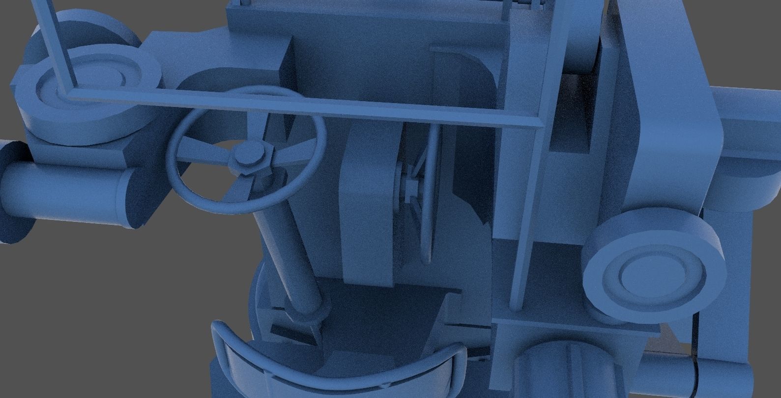 Breda 20-65 twin - Personal license - 1-72 scale 3D print model_5