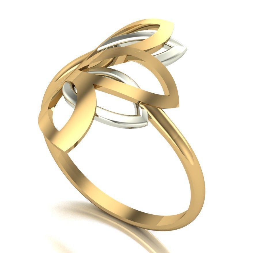 A set of 24 designed rings ready for manufacturing 3D print model_50