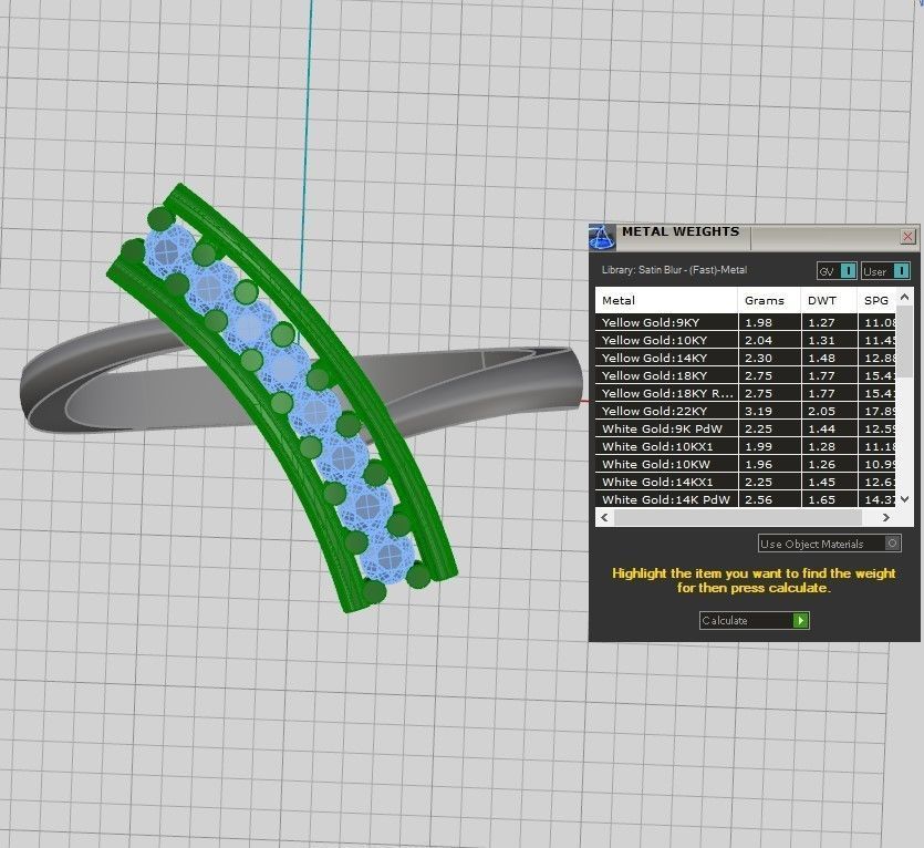 A set of 24 designed rings ready for manufacturing 3D print model_121