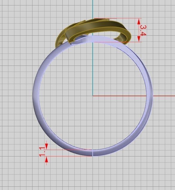 A set of 24 designed rings ready for manufacturing 3D print model_78