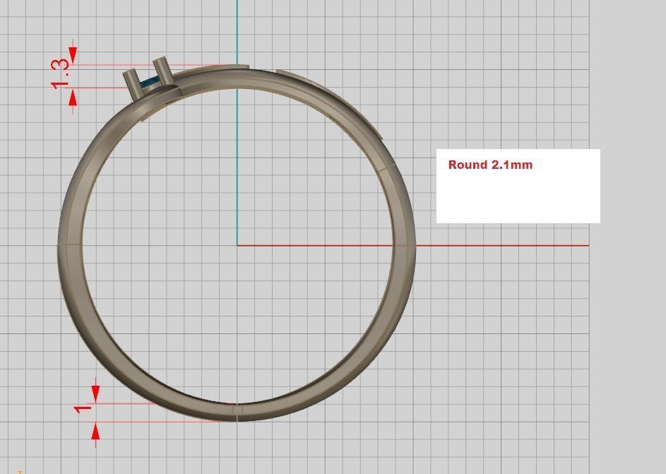 A set of 24 designed rings ready for manufacturing 3D print model_36