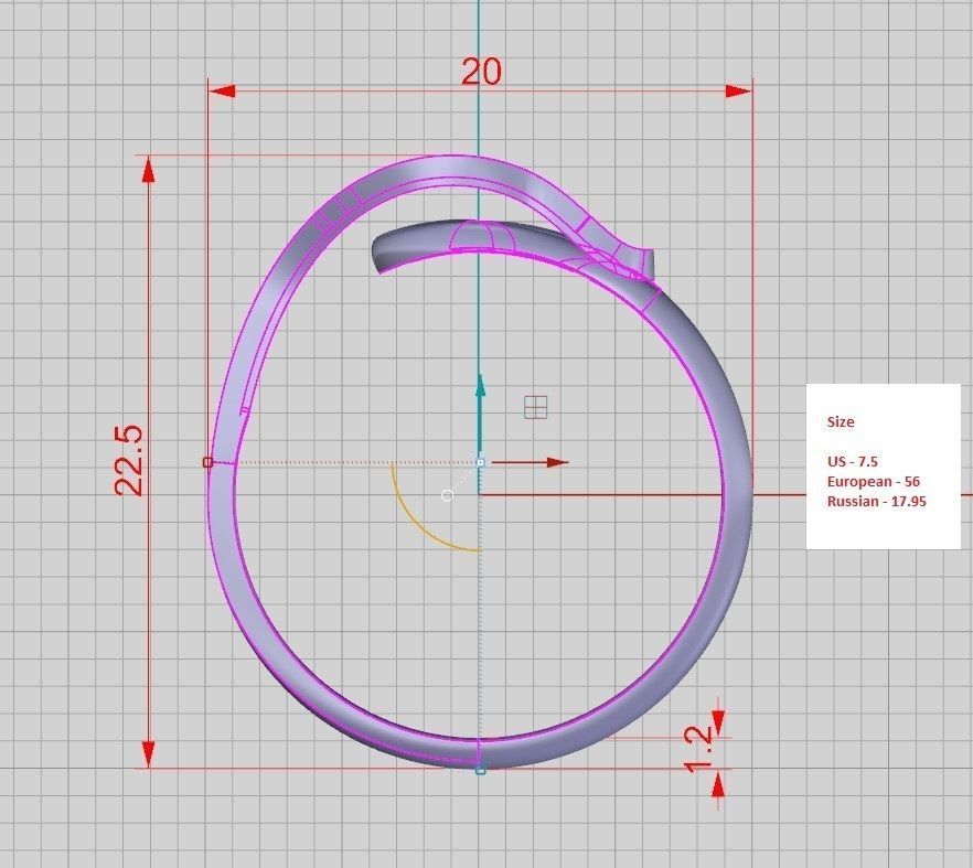 A set of 24 designed rings ready for manufacturing 3D print model_108