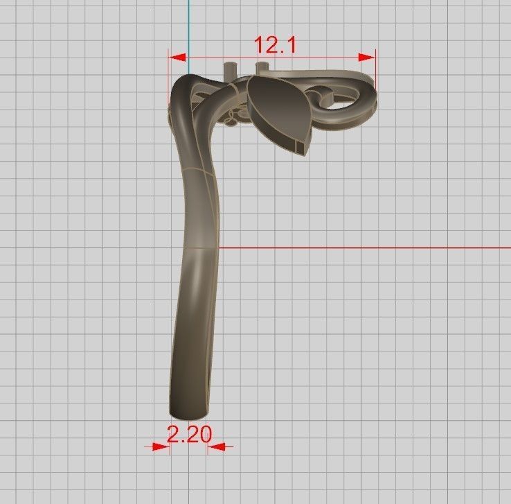 A set of 24 designed rings ready for manufacturing 3D print model_37