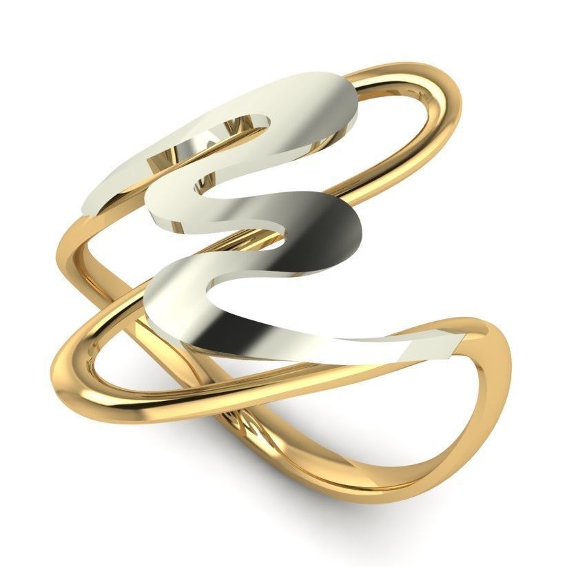 A set of 24 designed rings ready for manufacturing 3D print model_61