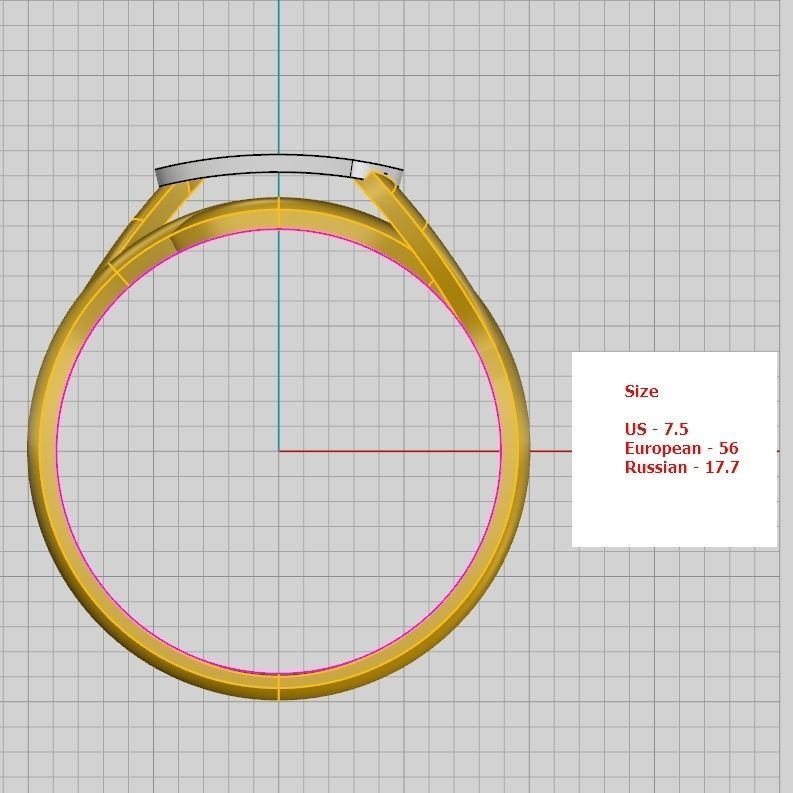 A set of 24 designed rings ready for manufacturing 3D print model_56