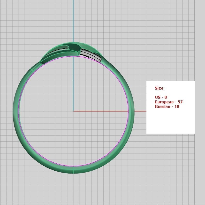 A set of 24 designed rings ready for manufacturing 3D print model_51