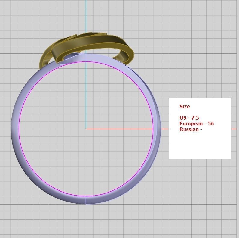 A set of 24 designed rings ready for manufacturing 3D print model_77