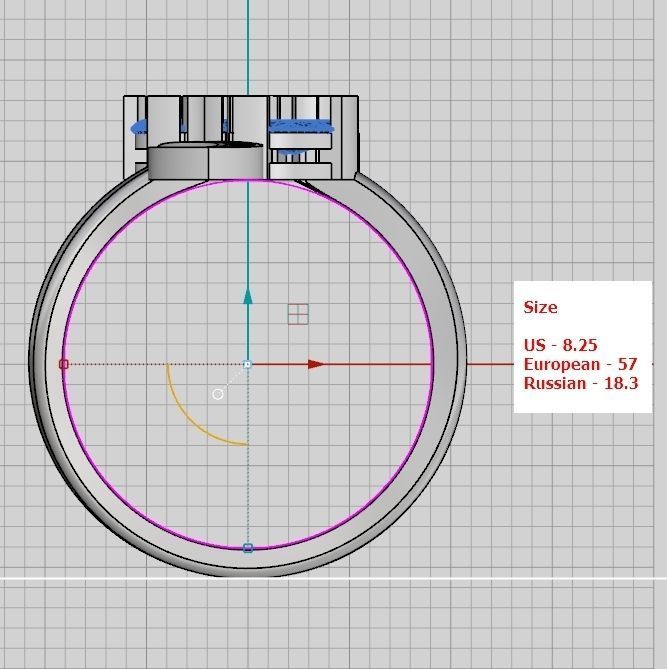 A set of 24 designed rings ready for manufacturing 3D print model_1