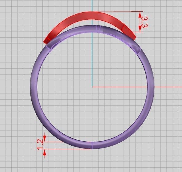 A set of 24 designed rings ready for manufacturing 3D print model_41