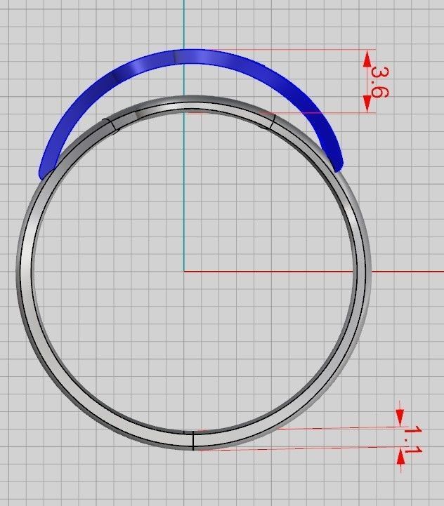 A set of 24 designed rings ready for manufacturing 3D print model_63
