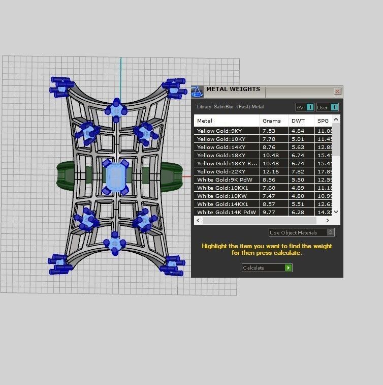 A set of 24 designed rings ready for manufacturing 3D print model_116