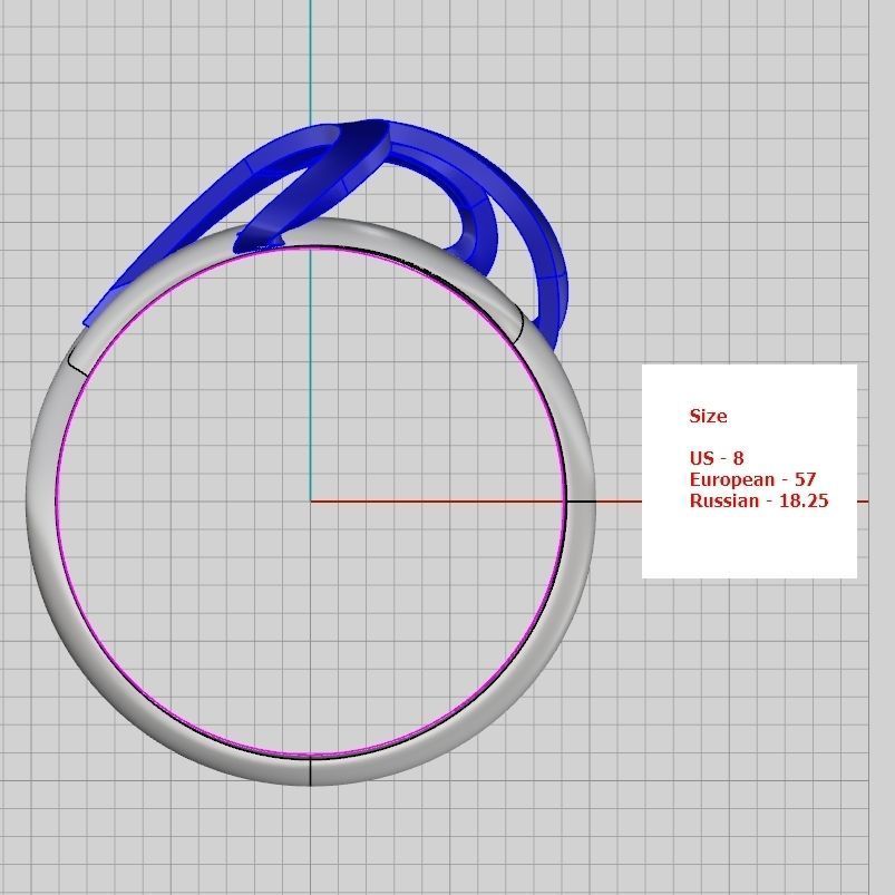 A set of 24 designed rings ready for manufacturing 3D print model_72
