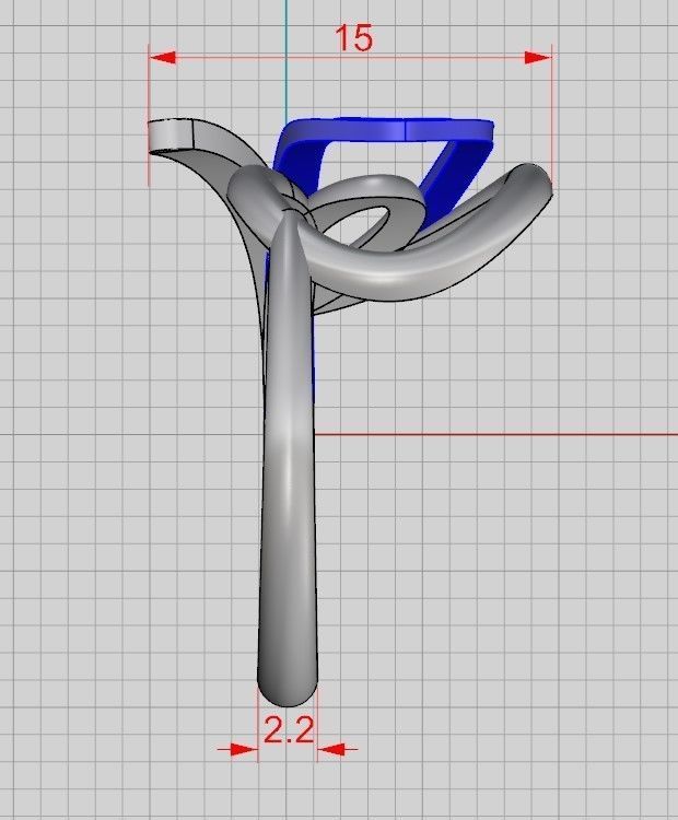 A set of 24 designed rings ready for manufacturing 3D print model_83