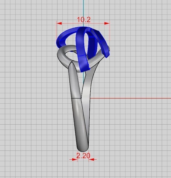 A set of 24 designed rings ready for manufacturing 3D print model_74