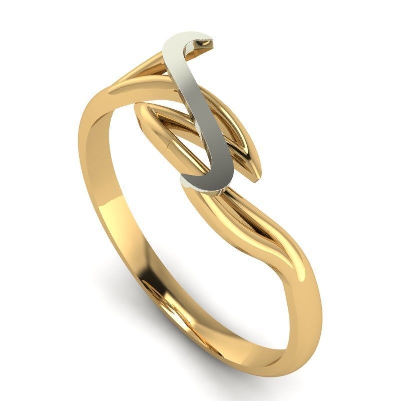 A set of 24 designed rings ready for manufacturing 3D print model_55