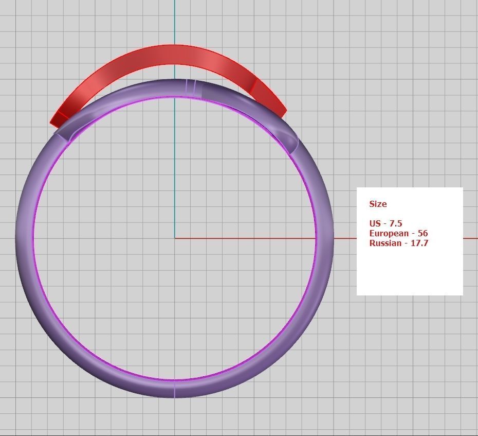 A set of 24 designed rings ready for manufacturing 3D print model_40