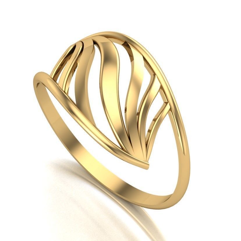 A set of 24 designed rings ready for manufacturing 3D print model_97