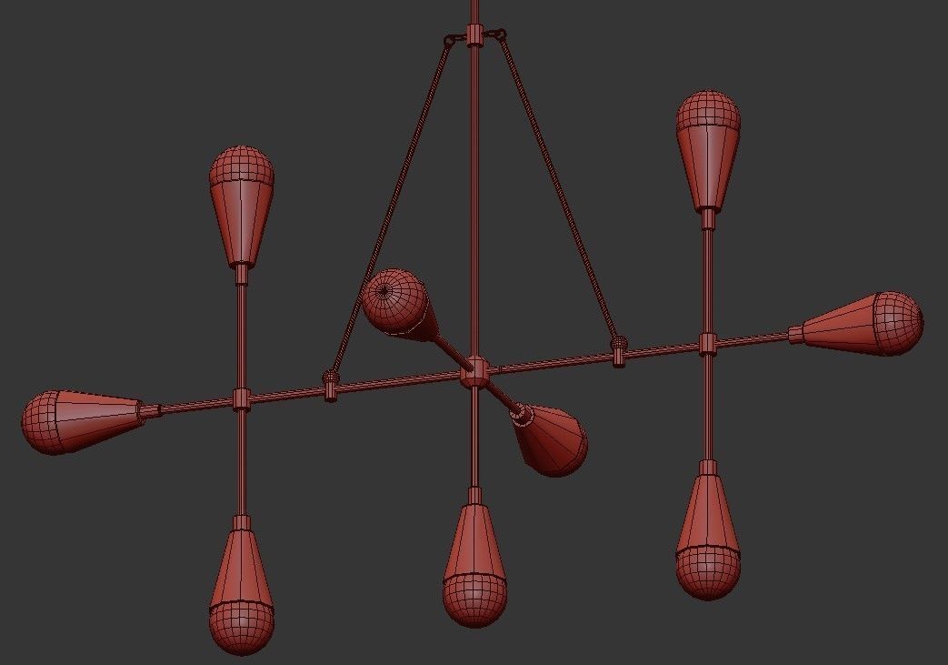 TRIAD umbrella on tripod 3D model_1