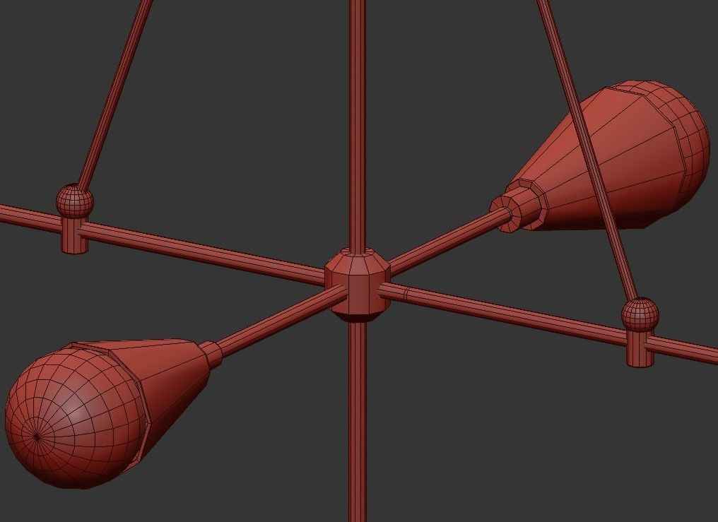TRIAD umbrella on tripod 3D model_2