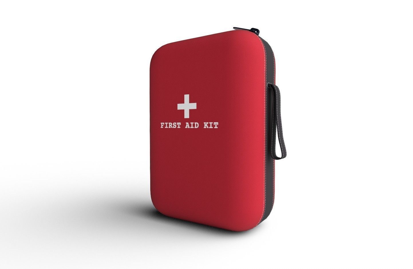 First Aid Bag M01 Low-poly 3D model_1