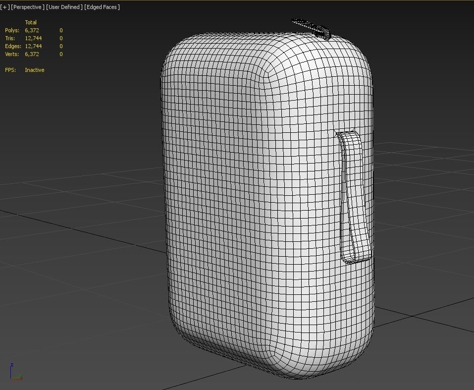 First Aid Bag M01 Low-poly 3D model_14