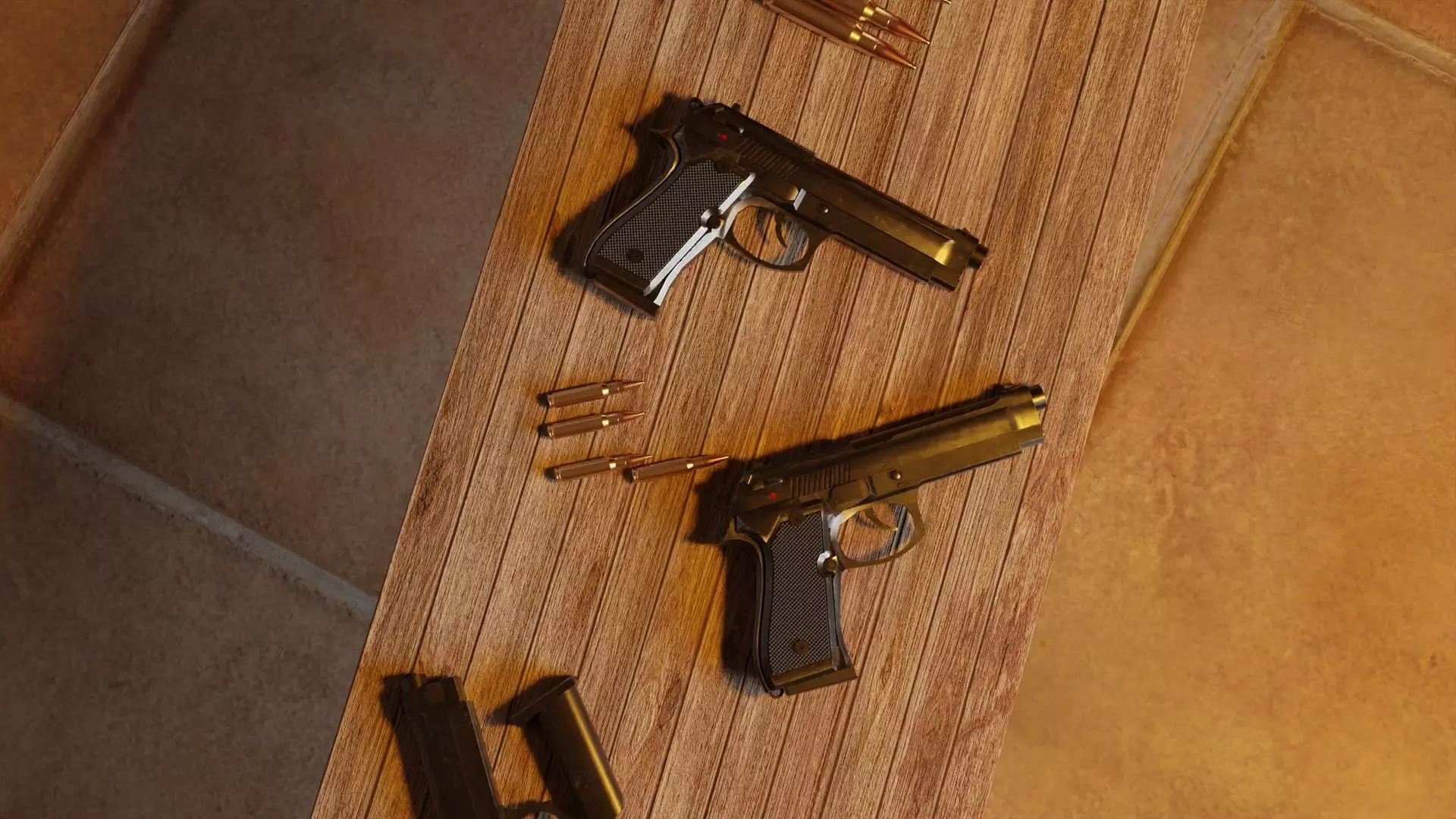 Military house  3D model_0