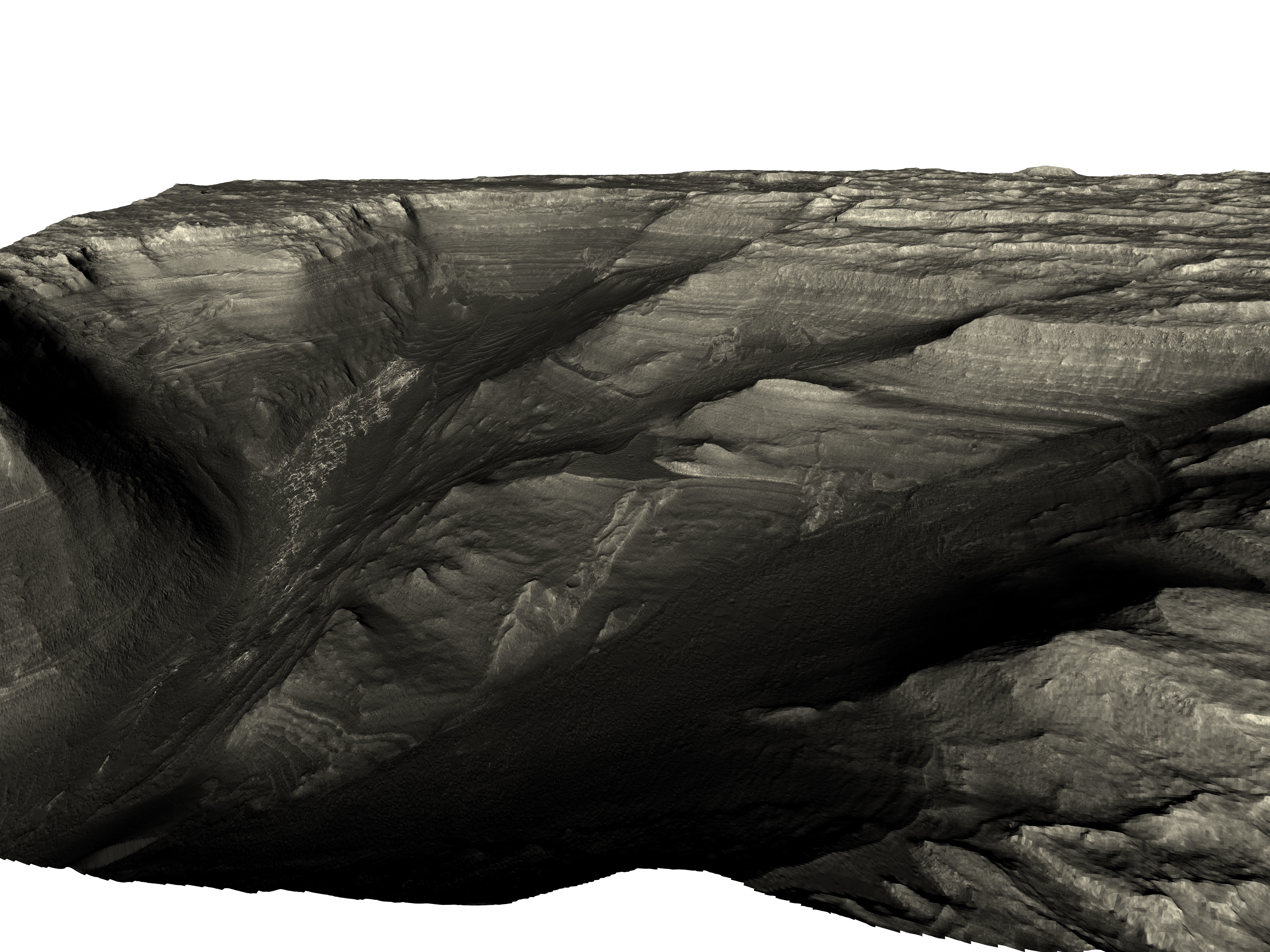 MARS VR - Sulfate Beds in Gale Crater 3D model_3