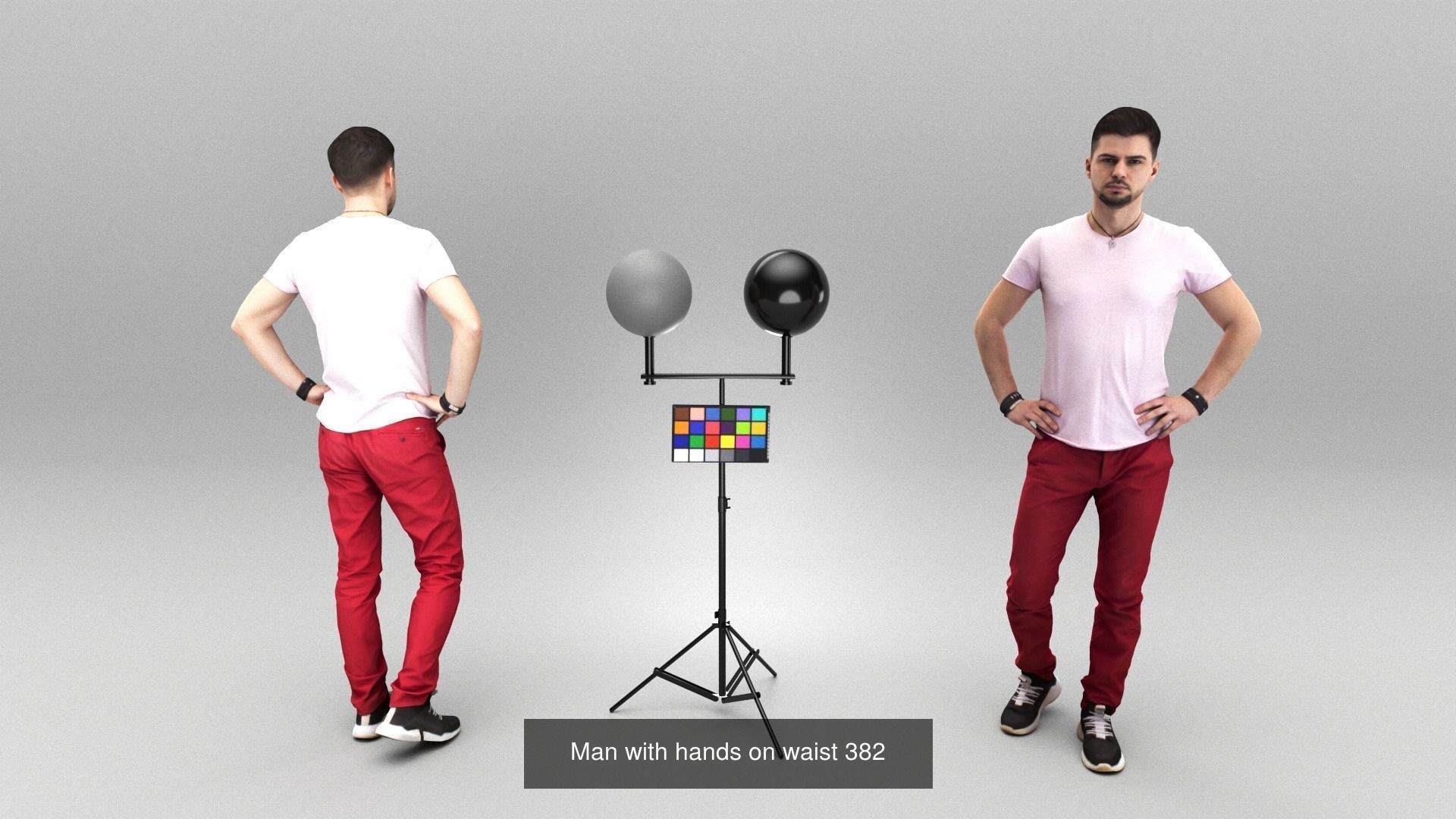 Office people 20 3D Model Collection_9