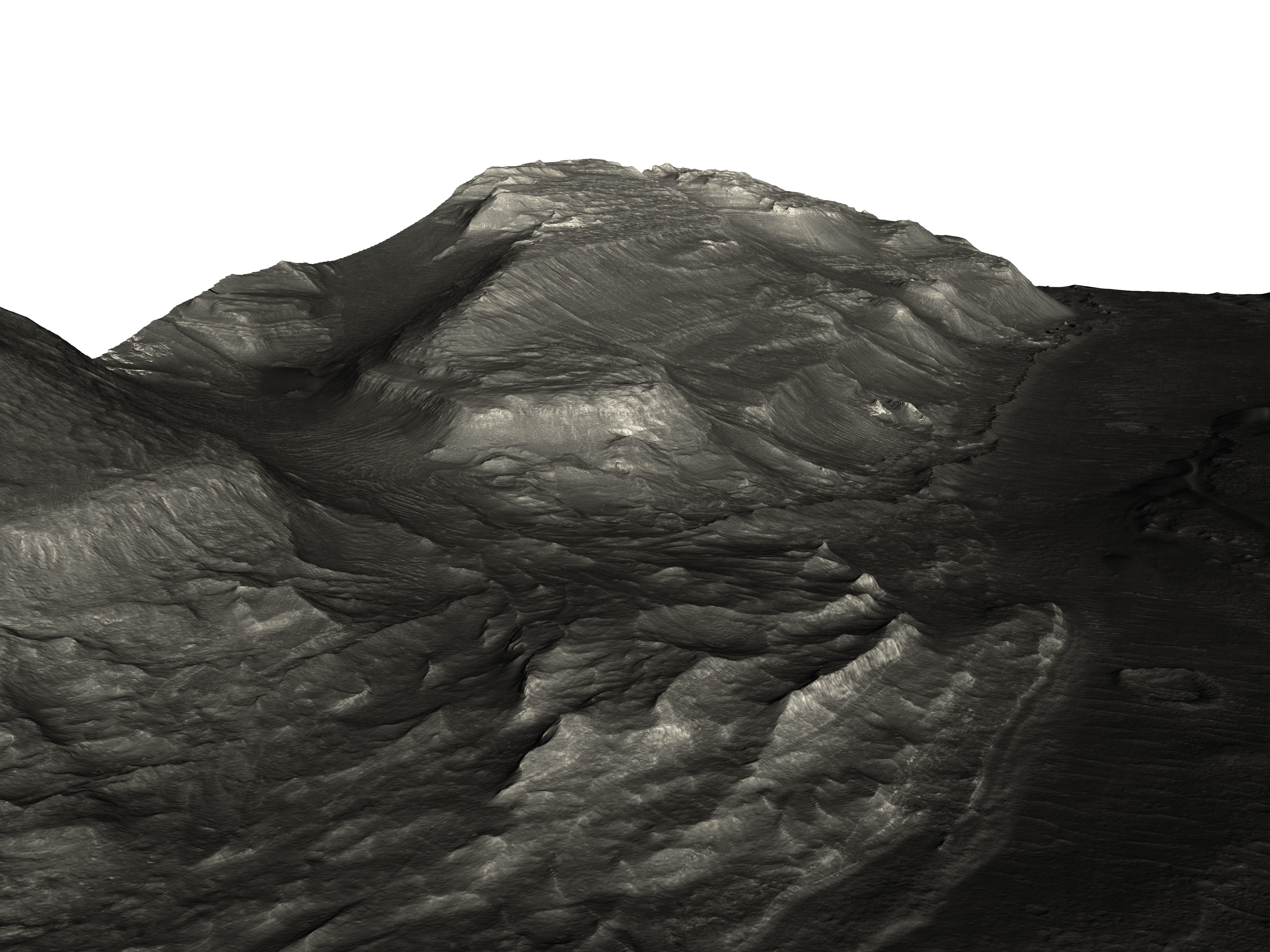 MARS VR - Clay Beds in West Gale Crater 3D model_2