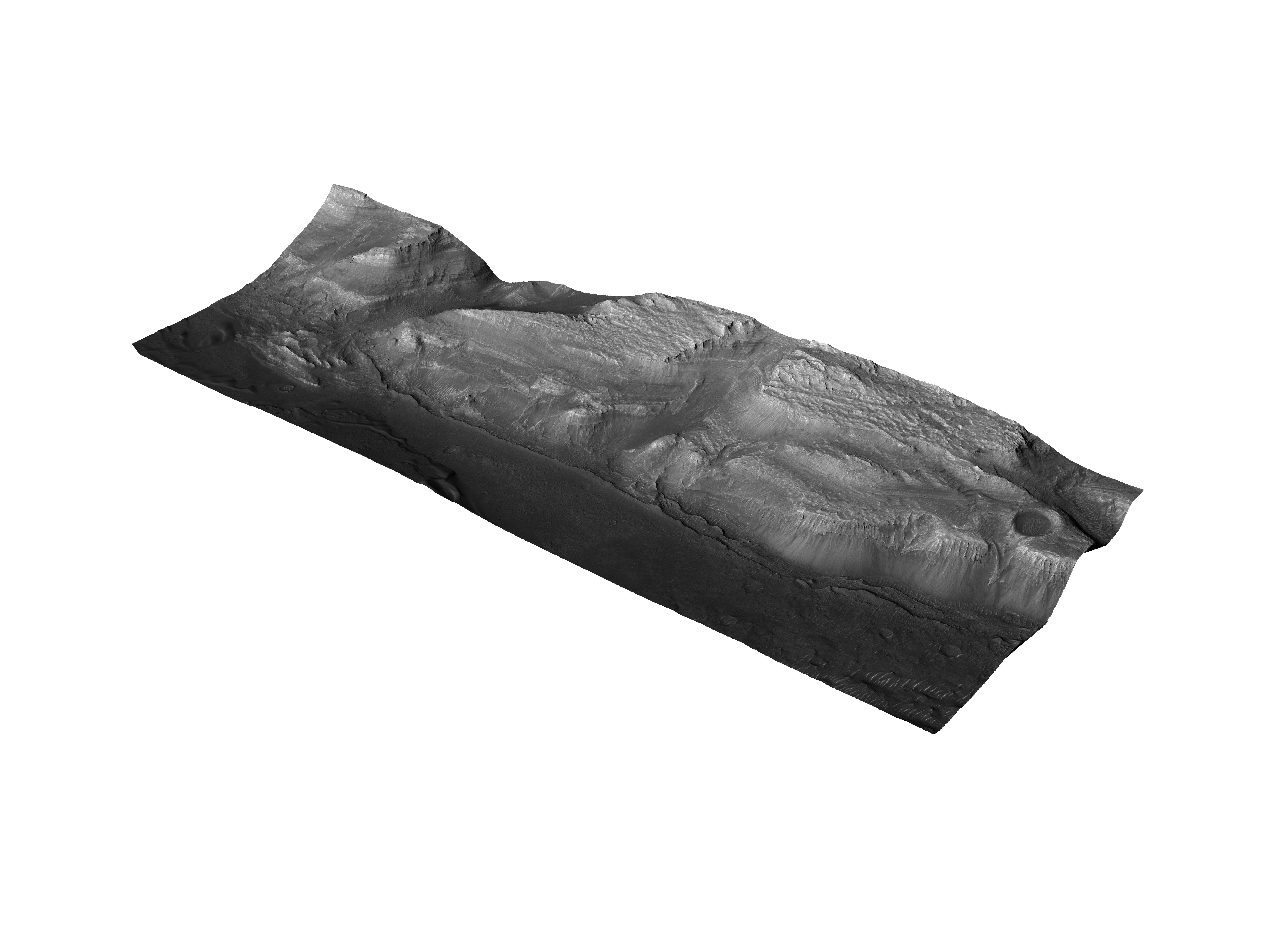 MARS VR - Clay Beds in West Gale Crater 3D model_0