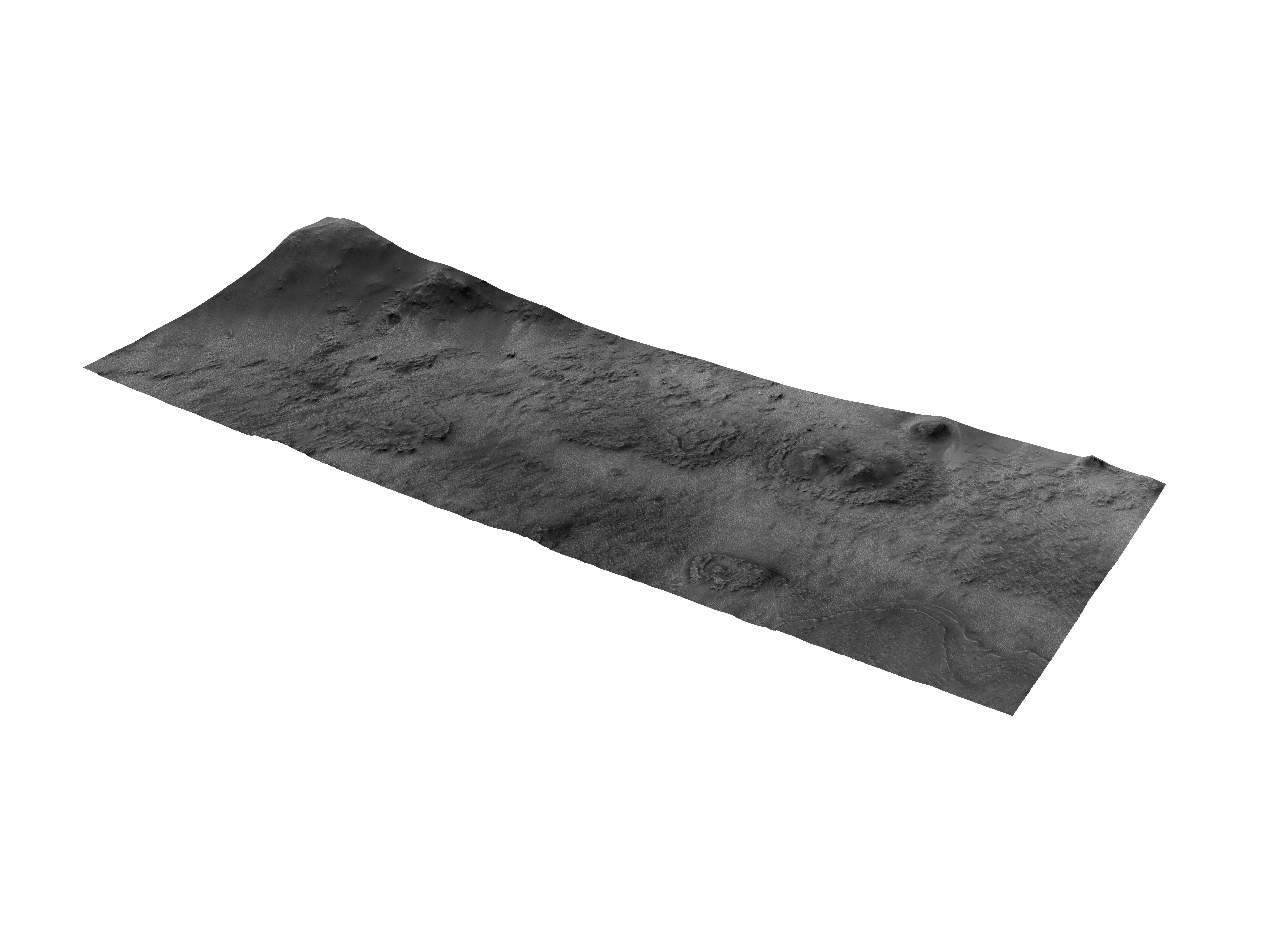 MARS VR - Landing Site near Jezero Crater 3D model_0